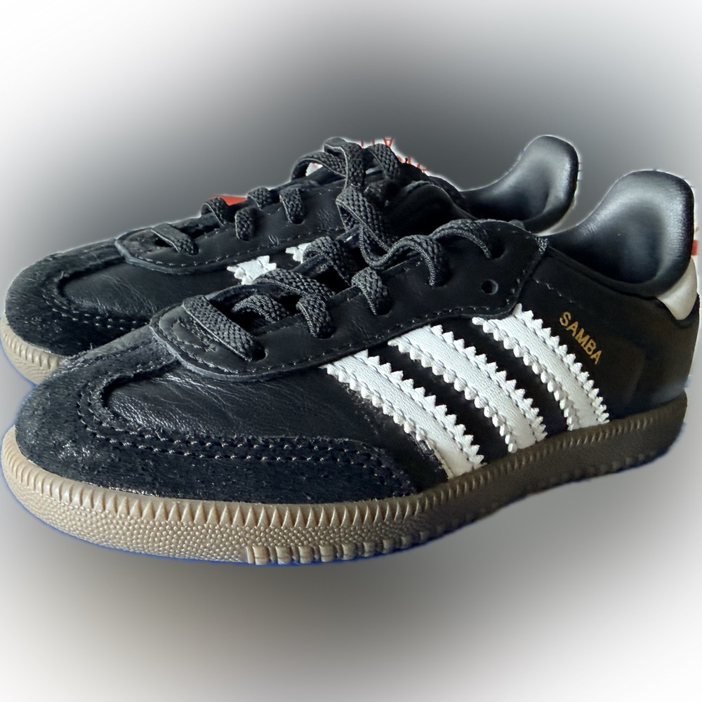 Adidas Black and White Athletic Shoes - Picture 2 of 4